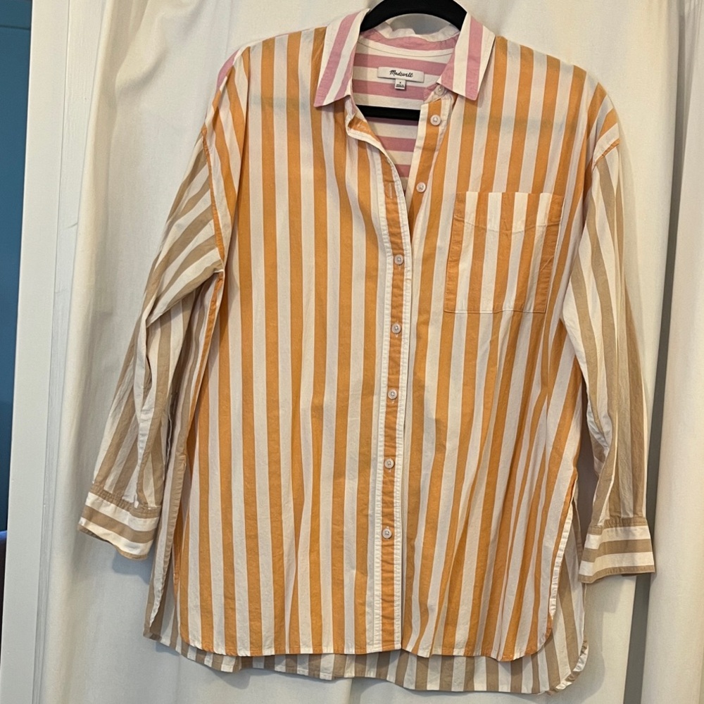 Madewell - Striped Button-Up Shirt